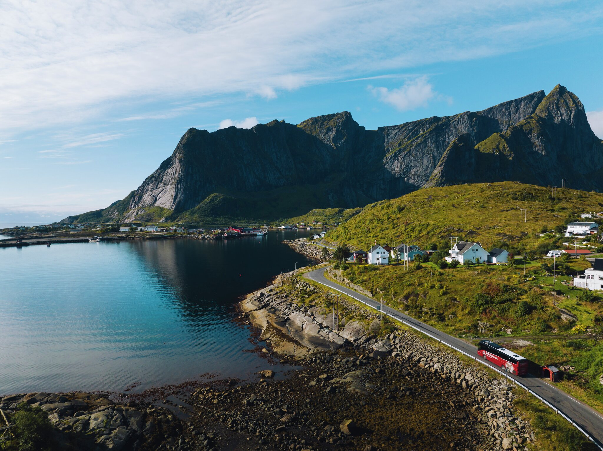 Reine village in Lofoten Islands